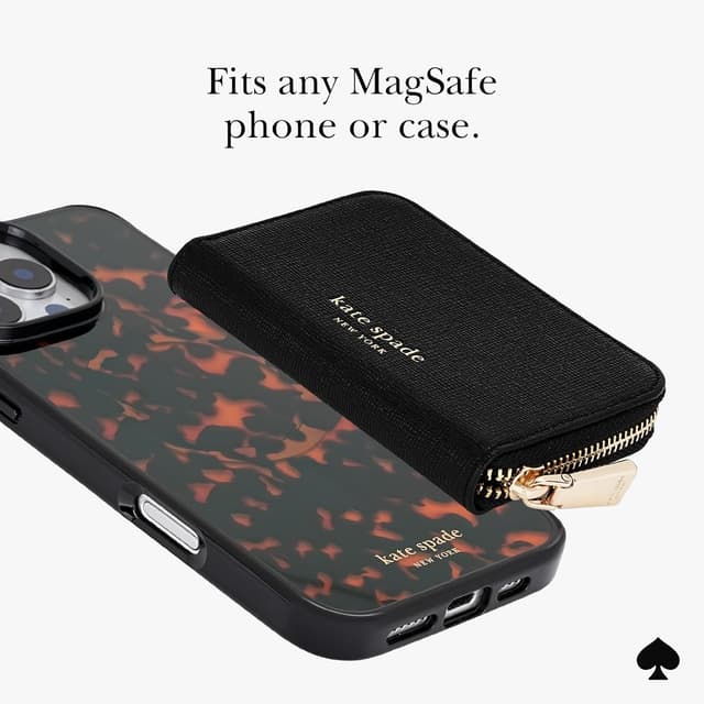 Detalle de Kate Spade Devin Zip Magnetic Wallet, 4 cards