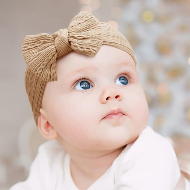 Thumbnail 5 de DRESHOW Diademas bebé 5 piezas nylon suave