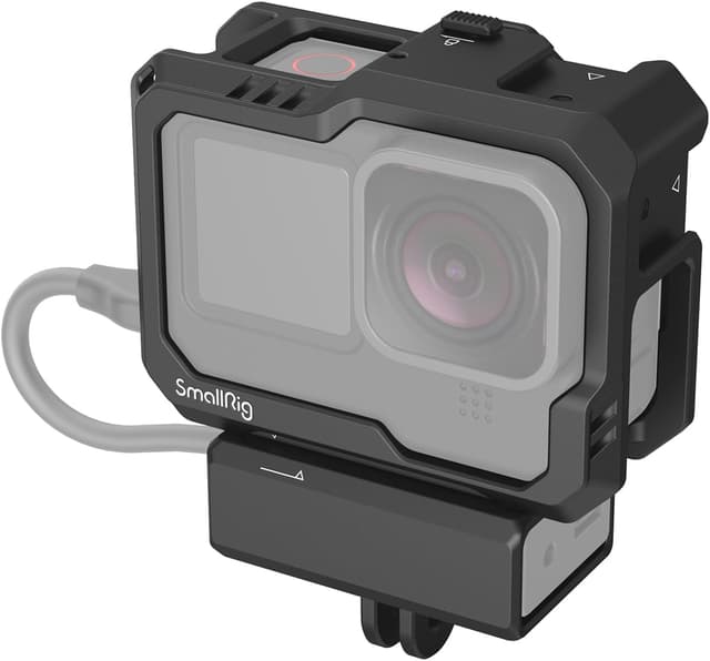 Detalle de SMALLRIG Cage pour GoPro Hero 12/11/10/9 Black 3083C avec 2 supports Cold Shoe
