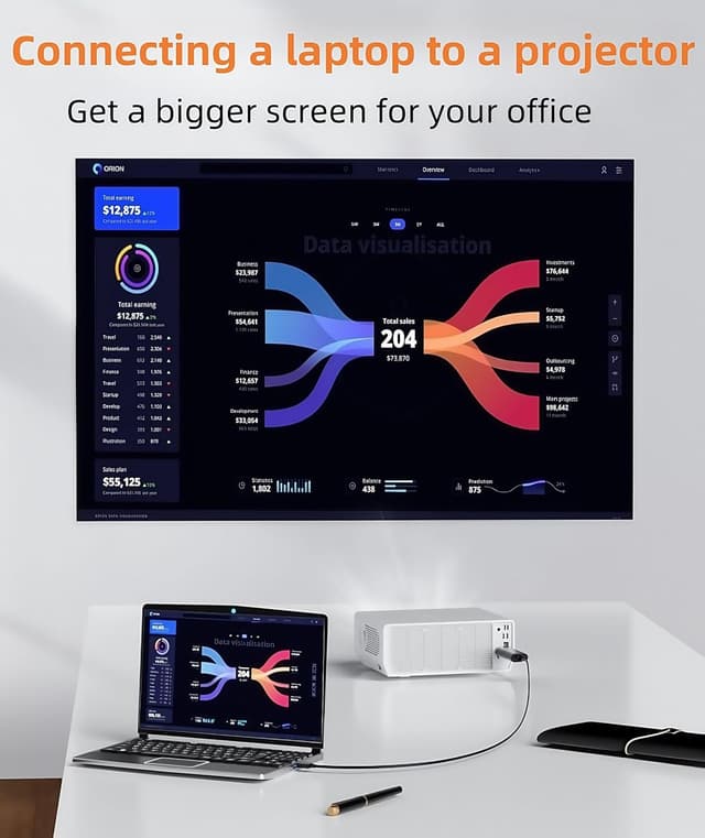 Thumbnail 6 de Muchfox USB to HDMI 3M cable for 1080P