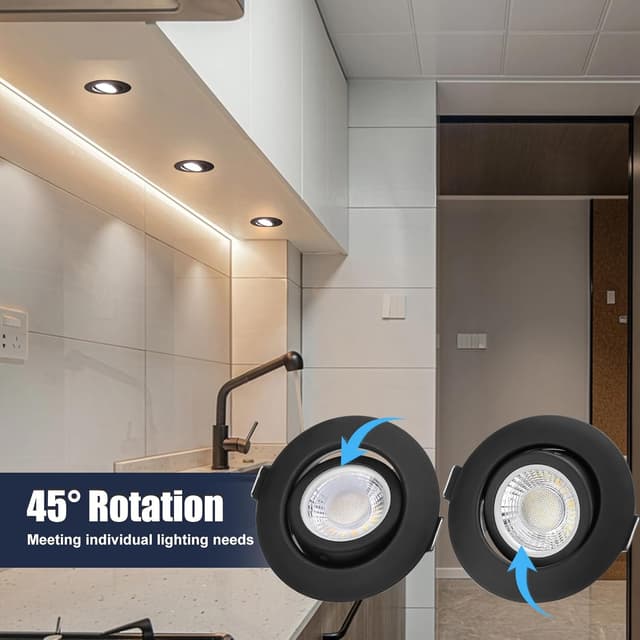 Detalle 2 de LED-Einbaustrahler 6er Set 6 W dimmbar