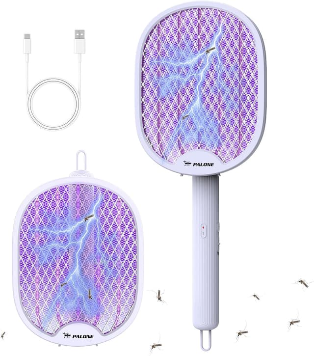Detalle de PALONE fly zapper 4000V electric swatter