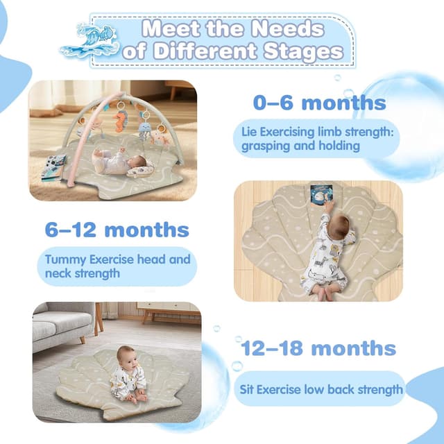 Thumbnail 3 de Suihuooo Baby Play Mat 41.5×38.5 in