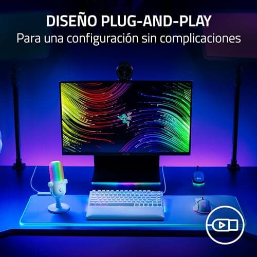 Thumbnail 5 de Razer Seiren V3 Chroma micrófono condensador USB blanco 🎙