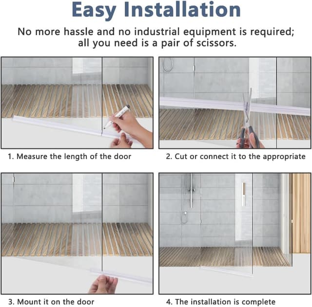 Thumbnail 4 de Flintronic Guarnizione Doccia Sottoporta 30cm