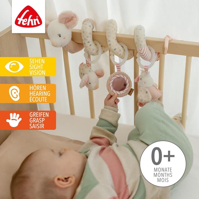 Thumbnail 1 de Fehn Activity-Spirale Maus Motorikspielzeug für Babys 🎲