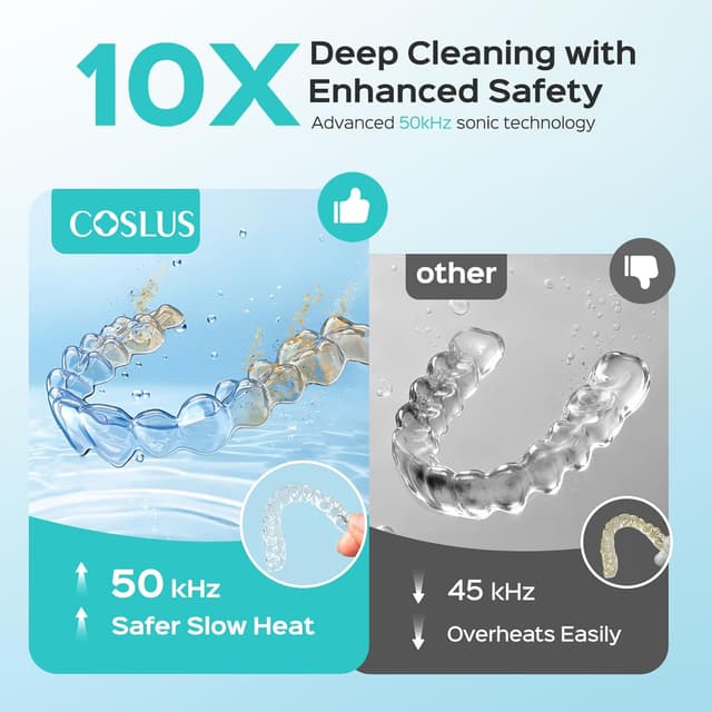 Detalle 2 de COSLUS C50 50kHz Ultrasonic Retainer Cleaner