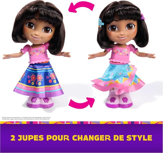 Thumbnail 6 de Dora – Poupée Danse avec Moi, figurine interactive de 30 cm avec 5 accessoires et 6 chansons