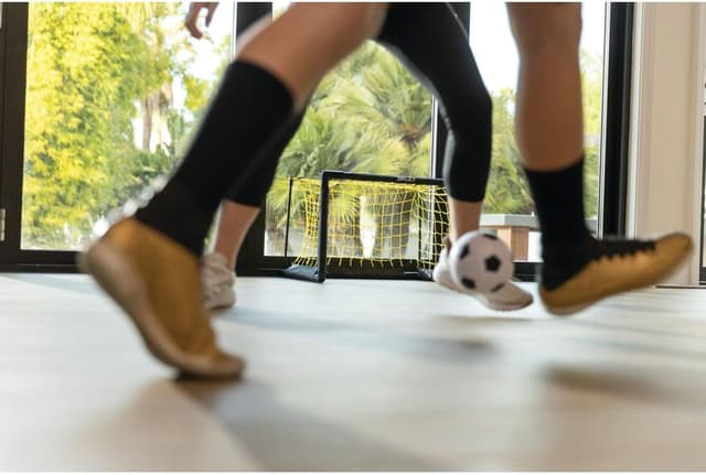 Detalle de SKLZ Pro Mini Cage de but à assembler avec ballon souple 12,7 cm