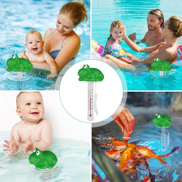 Thumbnail 6 de Thermomètre flottant de piscine OFFCUP avec ficelle « grenouille »