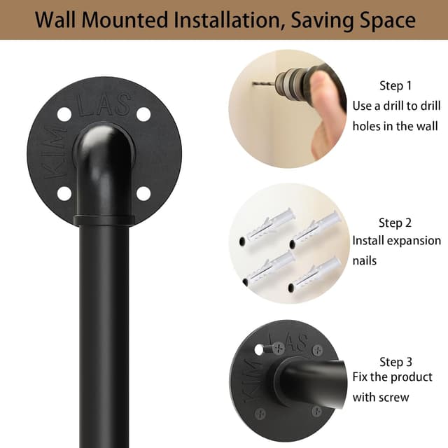 Thumbnail 5 de YheenLf Attaccapanni da muro 180x180 cm