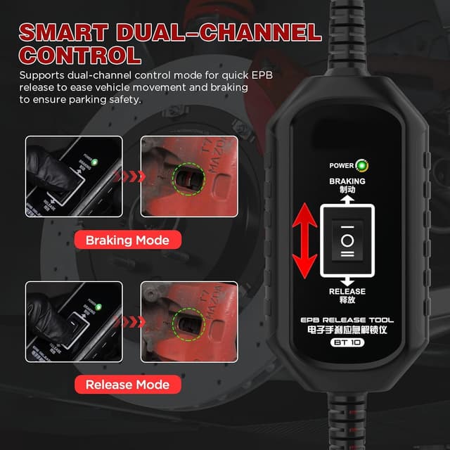 Detalle de LUTIFIX BT10 EPB emergency release tool