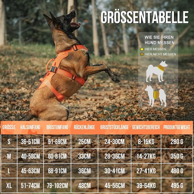 Detalle de OneTigris Harnais tactique T-BONE pour chien, réglable et anti-éclatement, nylon 1000D