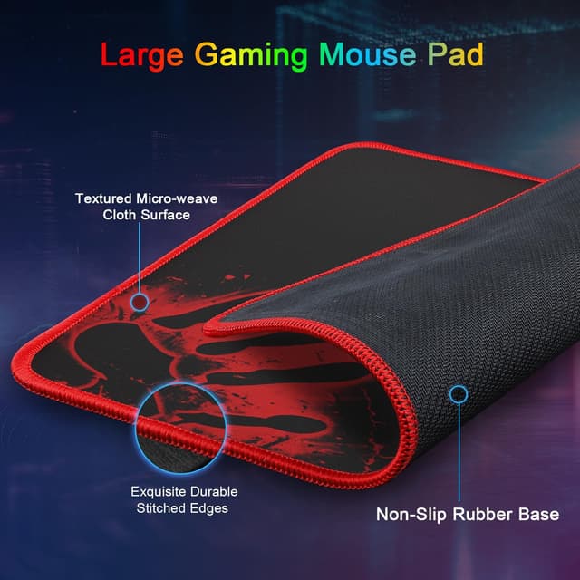 Thumbnail 5 de Rewurnth Gaming Keyboard and Mouse Set 75% RGB