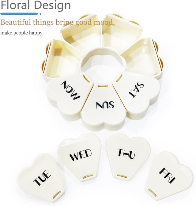 Detalle 2 de MOLN HYMY Cute Weekly Pill Box 7 Day