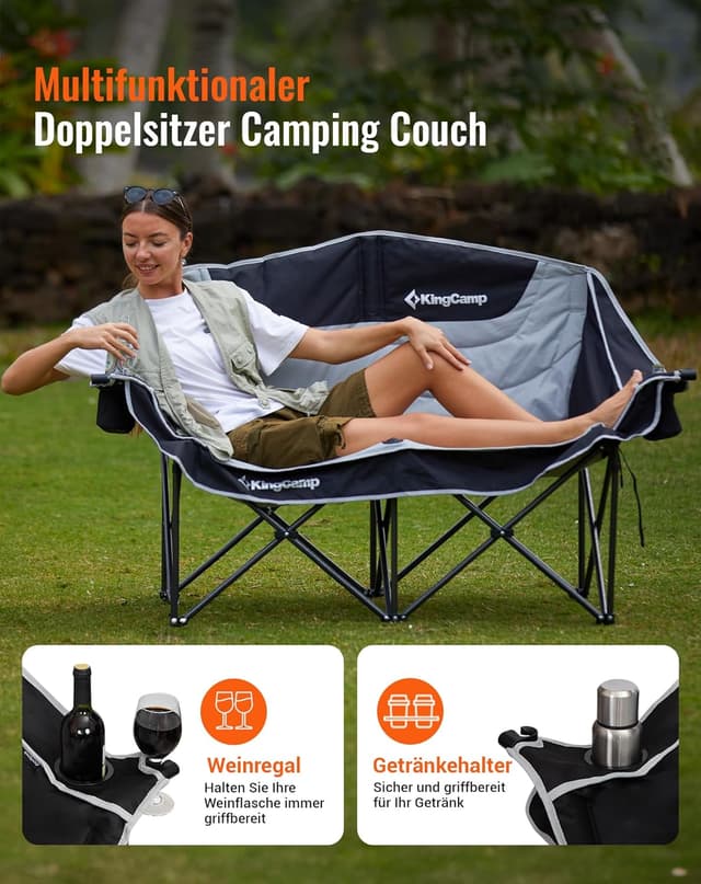 Thumbnail 5 de KingCamp Camping-Couch 300 kg