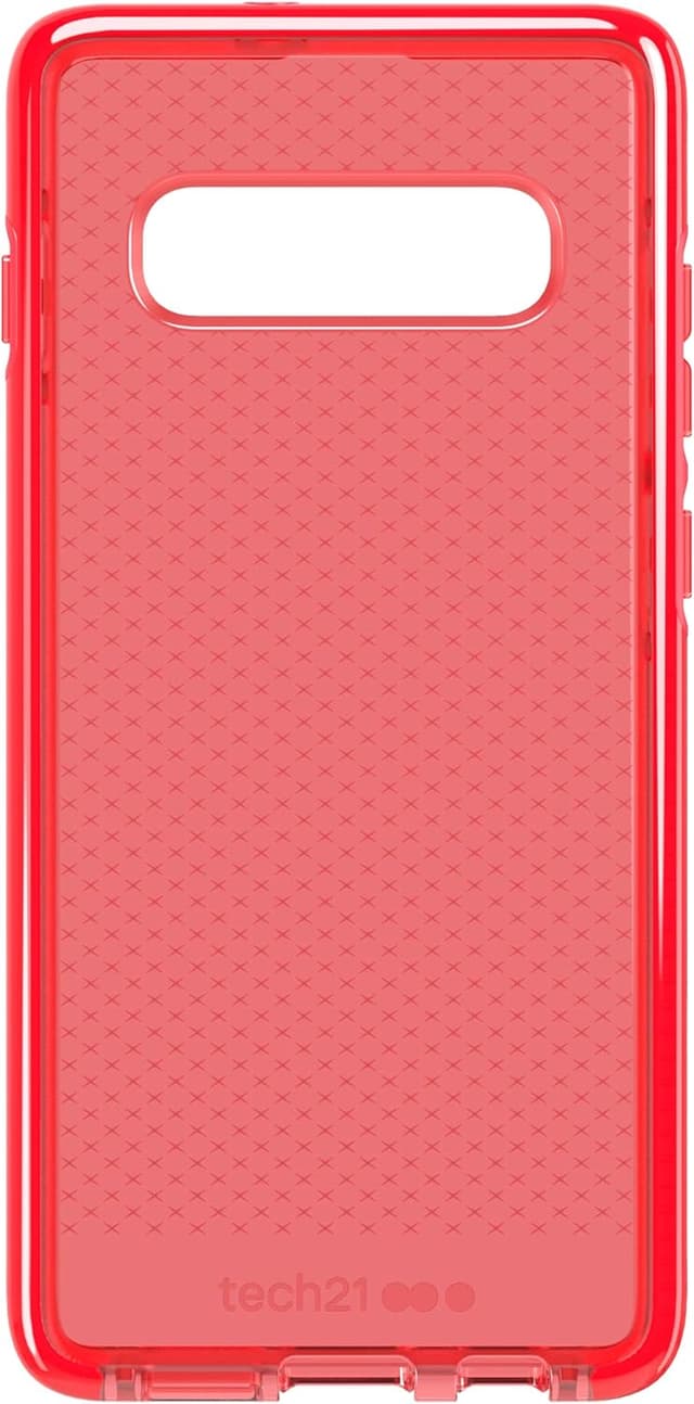 Thumbnail 2 de Tech21 Evo Check Schutzhülle Galaxy S10+ Hellrot