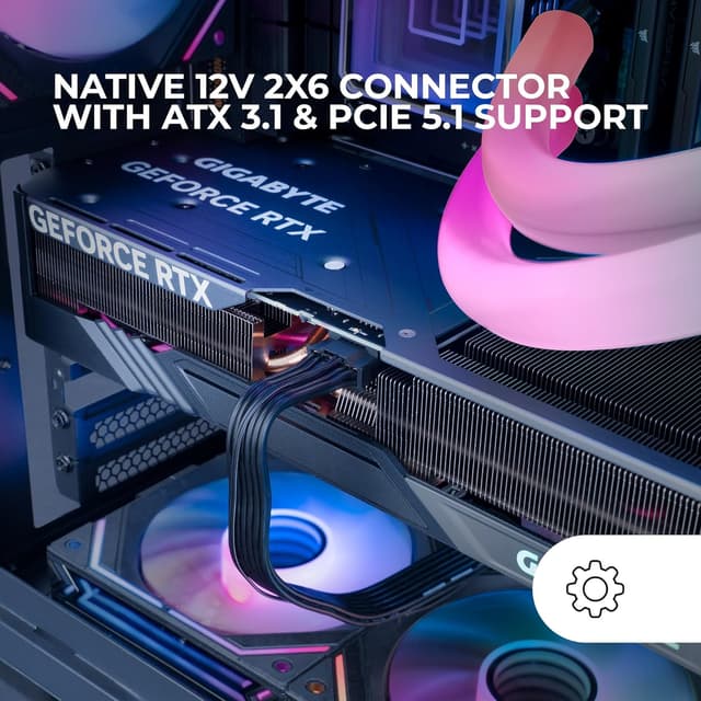 Detalle 2 de Mars Gaming MPB850PSI alimentatore Full Modulare ATX 850W 80 Plus Gold con 10 anni di garanzia