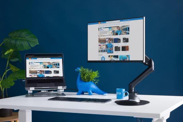 Detalle 1 de BlueBuilt Monitorhalterung Feder für 1 Monitor 32 Zoll