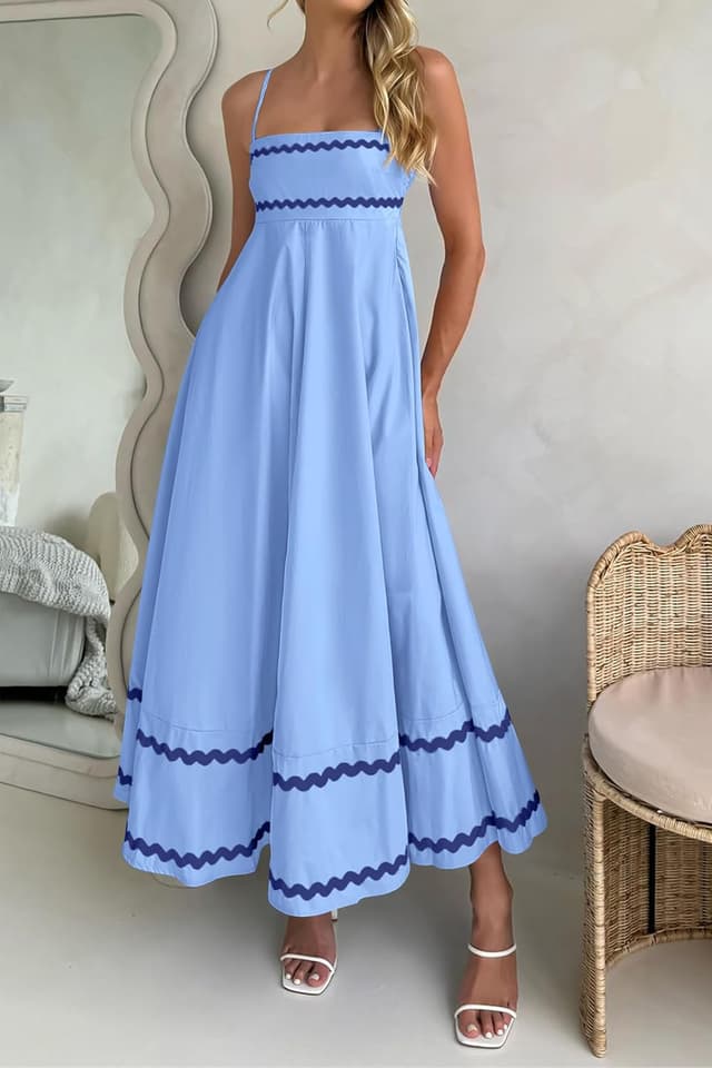 Thumbnail 6 de PRETTYGARDEN 2026 Flowy Maxi Dress 2026 đș