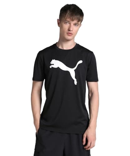 Detalle de PUMA M TAD Essentials Solid Cat tee camiseta unisex, talla S