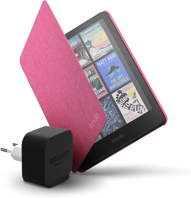 Thumbnail 5 de Amazon Kindle Colorsoft 16 GB mit grüner Stoffhülle