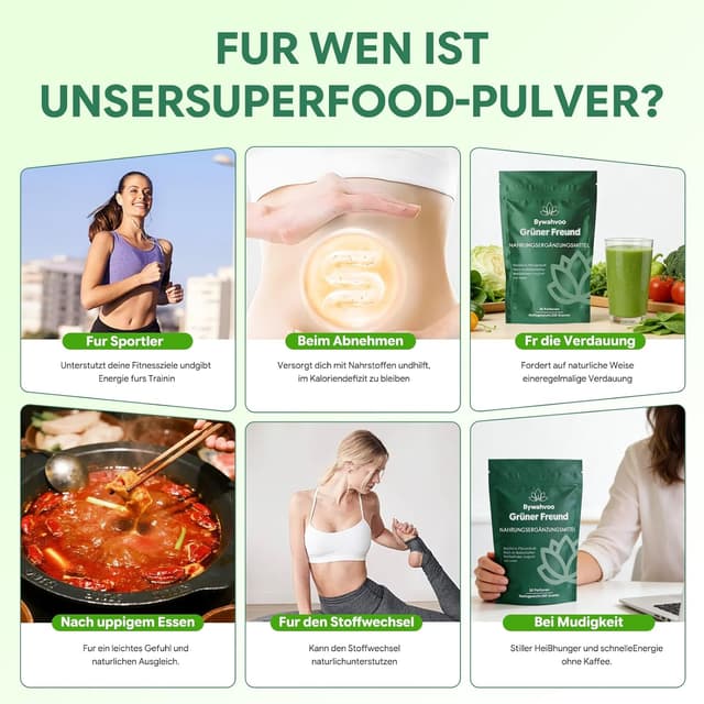 Thumbnail 6 de Grüne Entgiftungspulver Greens 200 g