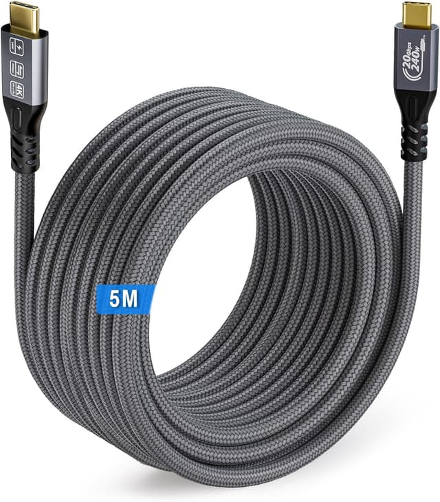 Detalle de MOPOCHG USB C Kabel 5 m