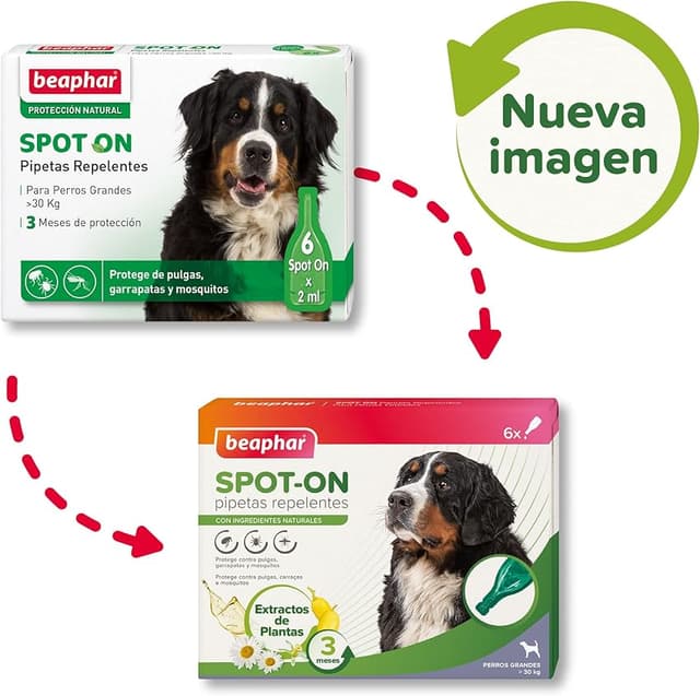 Thumbnail 2 de Beaphar Pipetas repelentes para perros grandes 2 ml