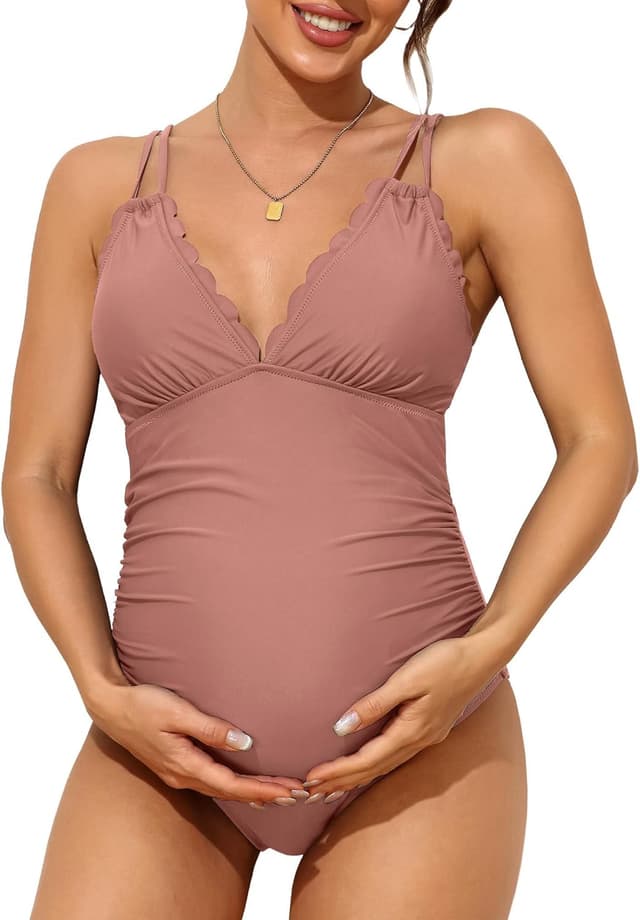 Detalle de Charmo Maternity One Piece Swimsuit with Removable Bra