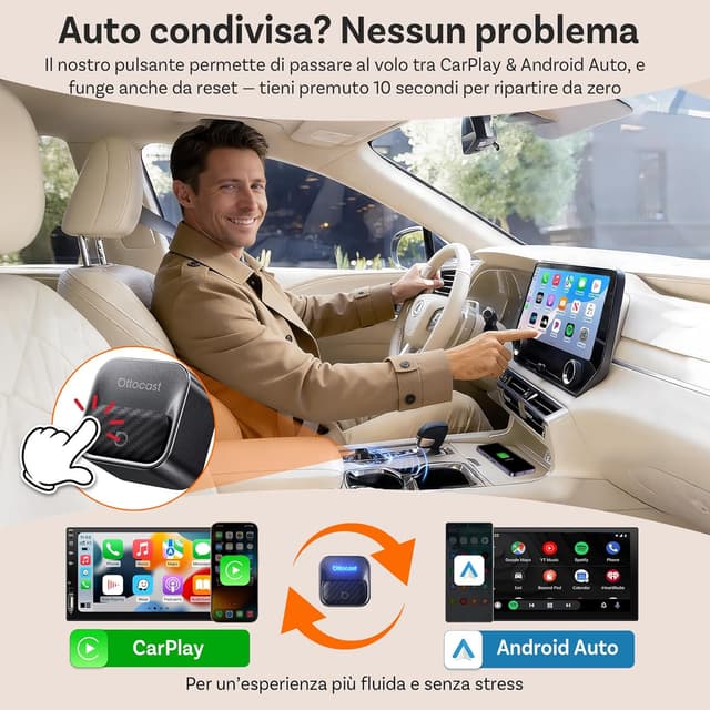 Thumbnail 2 de Ottocast Mini Core 2026 CarPlay wireless