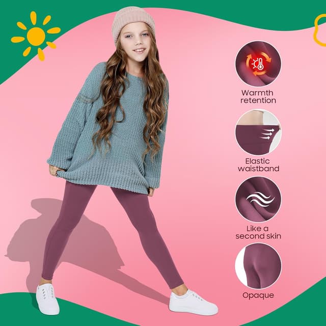 Thumbnail 1 de Nlieanuc Leggins Invernali 4-12 anni