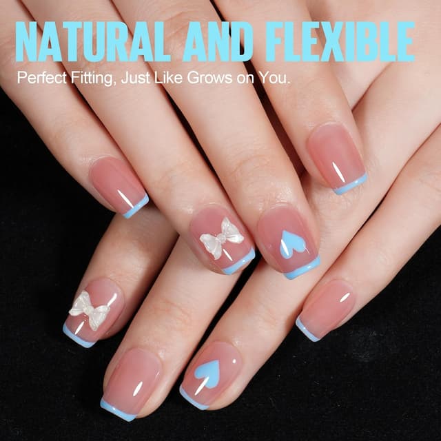 Detalle 2 de TOMICCA Ballerina Nageltips 510 Stück