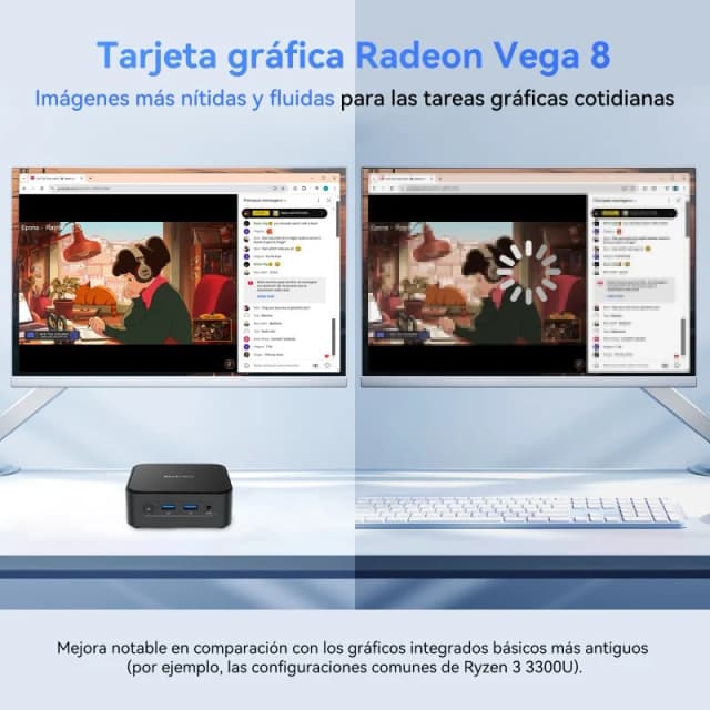 Thumbnail 3 de Blackview MP80 Mini PC Ryzen 5 3500U