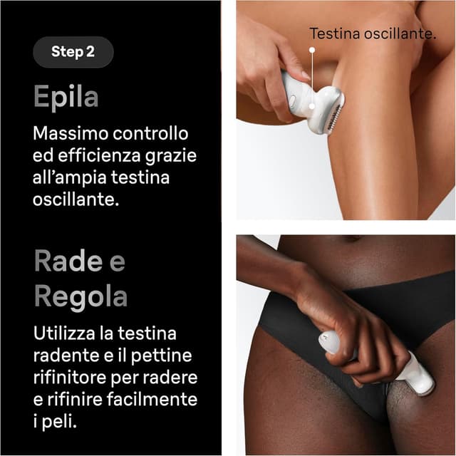 Thumbnail 3 de Braun Silk Epil 9 SkinSpa epilatore 1 mese di durata