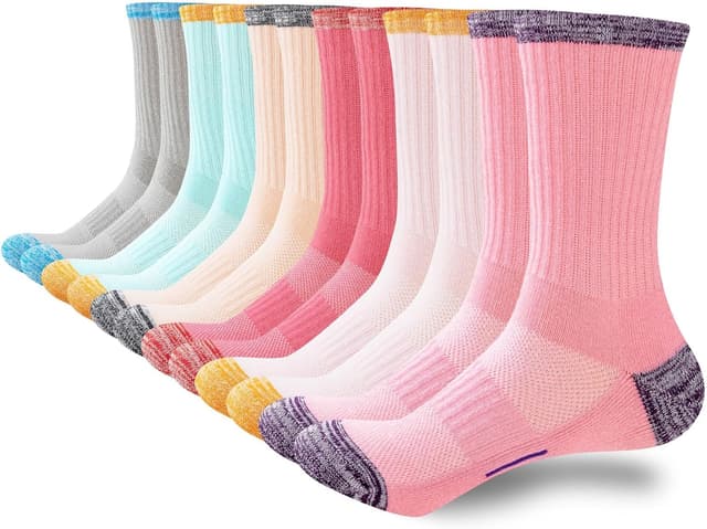 Detalle de inaWarm Womens Walking Socks 6 Pairs breathable cushioned socks