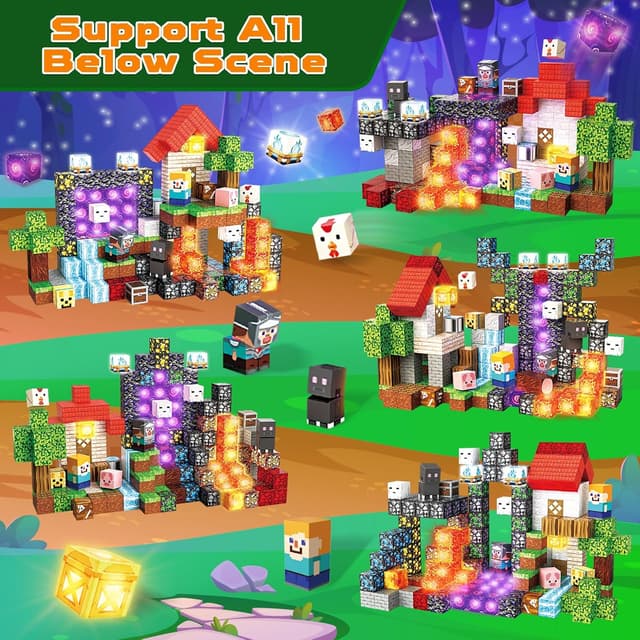 Thumbnail 2 de ToyUnited Magnetic Blocks 200PCS