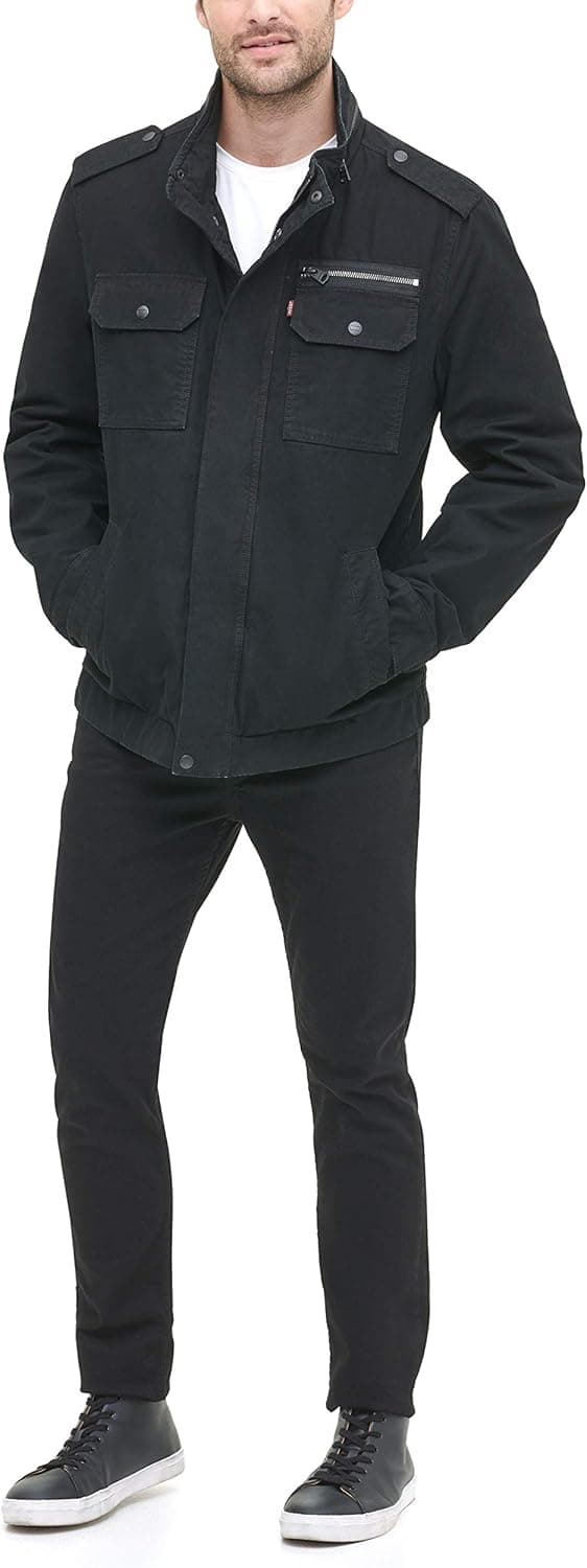 Thumbnail 4 de Levi's Washed Cotton Military Jacket men’s jacket