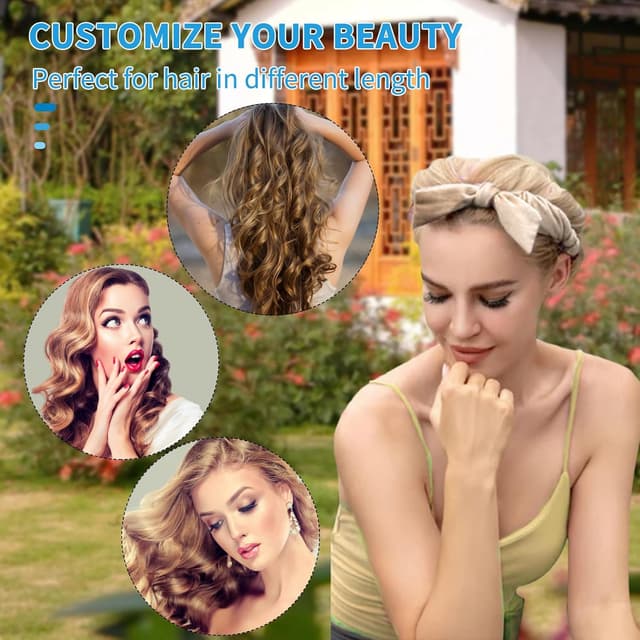 Detalle 2 de Whaline bigodino lungo per boccoli 1 fascia