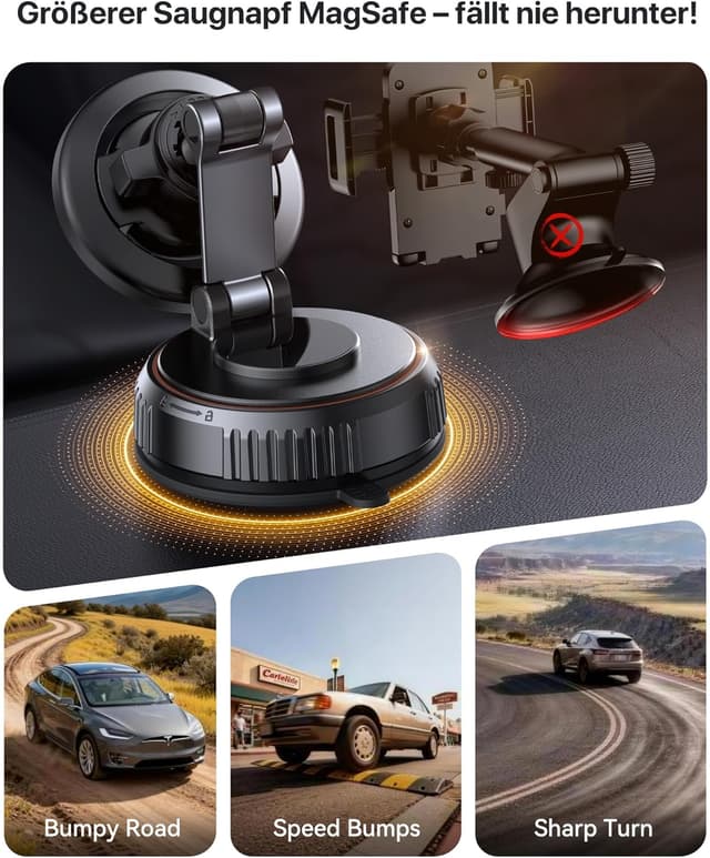 Detalle de Miracase 2026 Handyhalterung für Auto