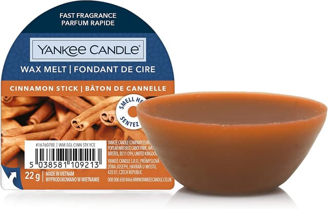 Detalle de Yankee Candle Cinnamon Stick wax melt 22 g
