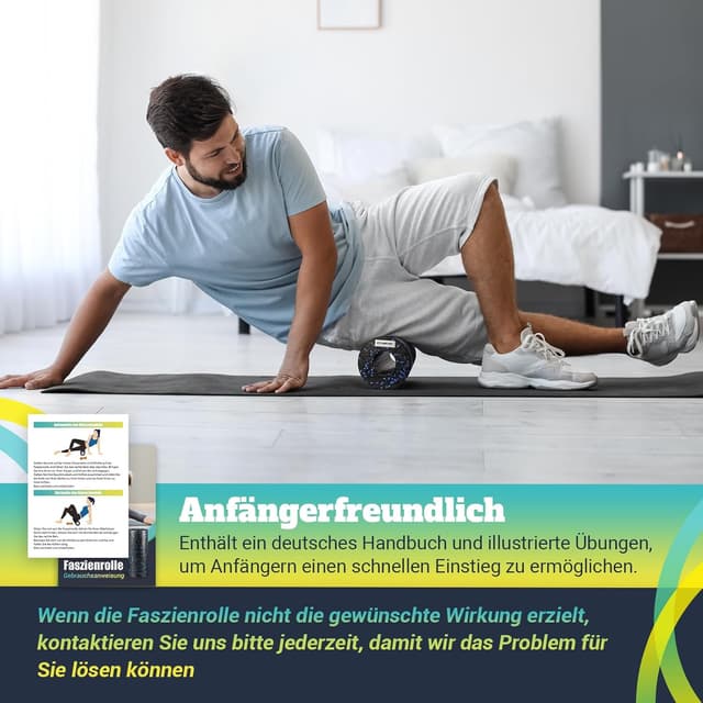 Thumbnail 3 de GYMERK Faszienrolle 33 x 14 cm đ§