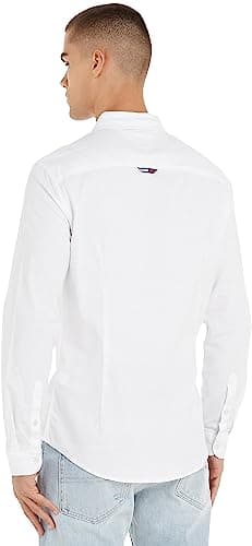Thumbnail 1 de Tommy Jeans Tjm Slim Stretch Oxford Camisa blanca XS