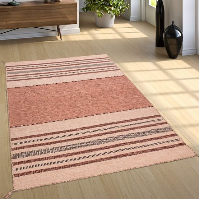 Thumbnail 6 de Paco Home tapis salon gris 120x170 cm 🛋