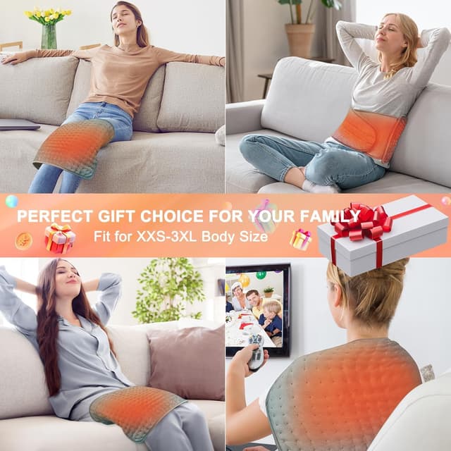 Thumbnail 5 de Heizkissen 125x31cm Elektrisches Wärmekissen