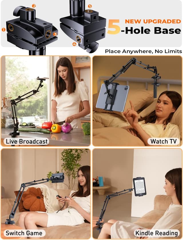 Detalle 2 de Mumay Tablet Halterung 4,7–16,1 Zoll