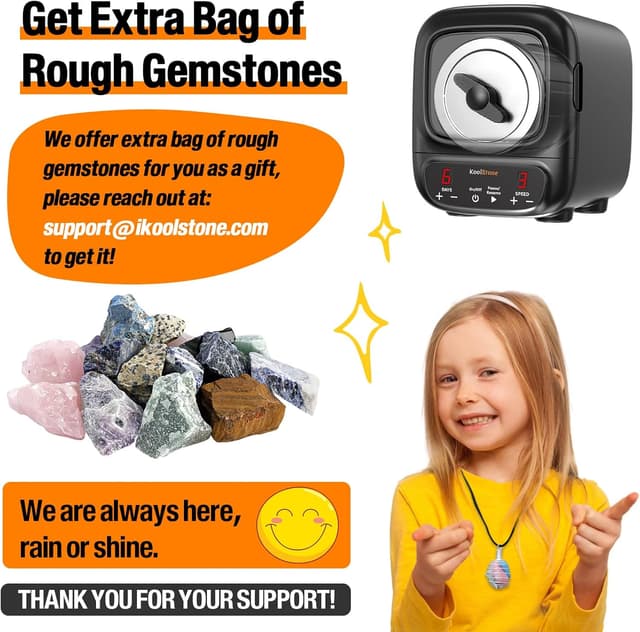 Thumbnail 5 de KoolStone C1 Pro Max 3 lb Rock Tumbler 🛠