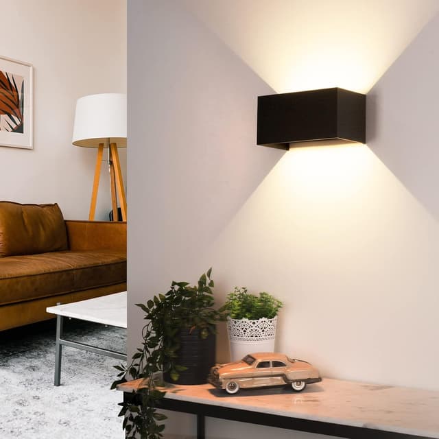 Detalle 2 de Cwycfw Applique da parete 24W IP65 bianco caldo 3000K con angolo del fascio regolabile