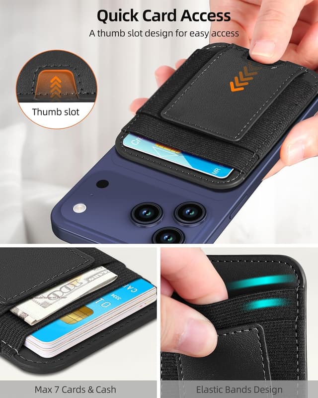 Detalle 2 de ExtreLife Upgraded MagSafe Wallet 7-card