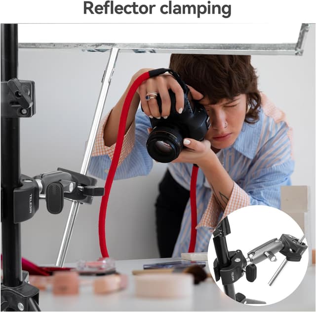 Thumbnail 5 de TELESIN Double Clamp Halterung 22–38 mm